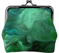 Coin Purse Wallet Emerald Green Women Girl Leather Clutch Wallet Change Purse