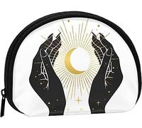 Coin Purse Wallet Moon Style Sun Magic Witch Hand Palmistry Shopping Change PouchHandbag