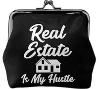 Coin Purse Wallet Real Estate is My Hustle Women Girl Clutch Wallet Change Purse
