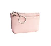 Coin Purses Women PU Leather New Small Mini Soft Surface Fashion Key Bank Card Coin Small Wallet(Pink,1pc)