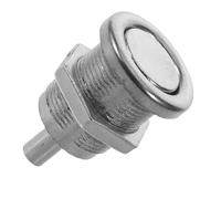 Coin Refund Push Button for Arcade Machines Metal Replacement Part Silver | Improved Refund Responsiveness, High-traffic Durability, Suitable for Gaming Devices and Commercial Arcades