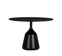 Coin Side Table Low Black