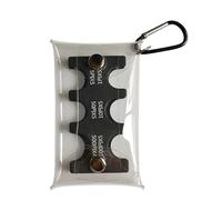 Coin Sorter, Japanese Coin Pouch, 6-Slot Organiser Wallet, Holds Penny Securely While Travelling, Fits Shopping Use and Outdoor Needs, 3.15 Inches, for Daily