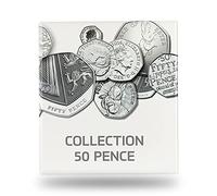 Coin Storage Album 50 Pence - 200 Coins Album/ProSCHULZ Extra Strong Professional Collection-2021 - Coin Holder Book Money Case Folder for Collectors (1)