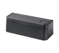 Coin Storage Box for Car - Coin Cases for Collectors | Dustproof Adhesive Bottom Coin Organizer | Multifunctional Space-Saving Coin Collection Storage for Dashboard, Desktop, and Windowsill