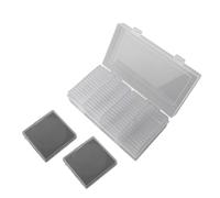 Coin Storage Box with Adjustable Foam Liner 60pcs Plastic Coin Storage Suitable for Collecting for Features Keeping Your Collection Organized (Black)