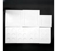 Coin-Type and Pouch-Type Solid-State Electrolyte Curing Mold - PTFE Experimental Mold for Directional Freezing - 1pc(Coin-Type 9 holes 8mmx1mm)
