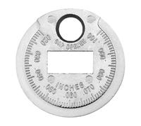 Coin-Type Spark Plug Gapper - Precision 0.6-2.4mm Coin-Type Gap Measurer | Professional Automotive Gap Tester For Car, Motorcycle And Truck, Metal Sparkplug Gapper For Mechanics