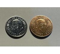 Coin Unique Magic King Charles 10 pence / 2 pence Version - Closeup Magic Trick - Scotch and Soda