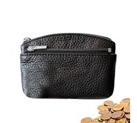 Coin Wallet - Coin Pocket, Waterproof Purse for Credit Cards ID Keys Earphones Men Women Children, Black, riferimento alla descrizione, Please refer to description