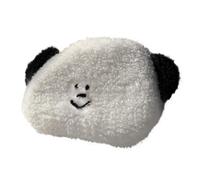 Coin Wallet - Small Plush Pouch, Funny Bear Holder | Secure Zip Closure with Soft Fabric, Convenient Jewelry Organizer, Portable Earphone Case, Trendy Storage Solution for Girls and Kids