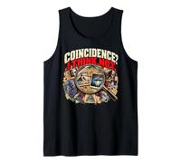 Coincidence I Think Not Funny Conspiracy Theory Investigator Tank Top
