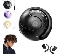 Coindcies AI Translation Wireless OWS Bluetooth5.4 Earphones, Gleegard Translator Earbuds Real Time, Hanging Ai-Powered Earphones, Portable Translating 146 Languages Headphones Earpiece(Black)