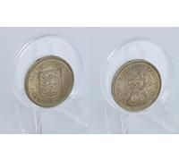 Coingallery 1968 Uncirculated Jersey New Five Pence Decimal Coin