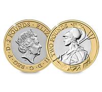 Coingallery 2020 UK Brilliant Uncirculated Royal Mint Commemorative Annual Coins £2 £5 50p Britannia (Britannia £2)