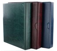 Coingallery Large Guardian Postcard Album 4 ring Binder empty (Red)