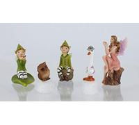 Coingallery Miniature World Green Pink Fairy Bundle Jemima Puddle Duck Owl Bundle