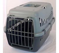 Coingallery Urban Living Pet Carrier Seatbelt Holder Carry Handle Small Animal Transporter Green Grey Pink (Grey)
