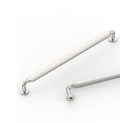 Coinkoly 10 Pack Brushed Satin Nickel Cabinet Handles 192MM Hole Centers Kitchen Cupboard Handles UK0003