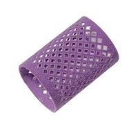 COIPRO Metal Rollers Pack of 12 45 mm Long Flocked Purple Diameter 45 mm Purple