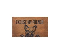 Coir Animal Excuse My French Mat 40x70 cm