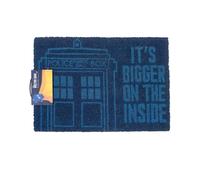 Coir Door Mat Dr Who Blue One Size