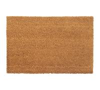 Coir Door Mat Natural 50x80cm Tufted 24mm Thick Plus PVC Backing Indoor/Outdoor