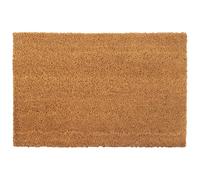 Coir Door Mat Natural 50x80cm Tufted 24mm Thick Plus PVC Backing Indoor/Outdoor
