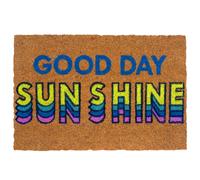 Relaxdays "Good Day Sunshine" coconut mat