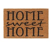 Coir Doormat Natural 40x60 cm PVC-Backed Tufted Indoor Mat 16mm Non-Slip -Entry