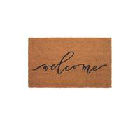 Coir Doormat Welcome Scroll Design 45X75 cm