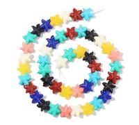Coiris Colorful Cute and Charms Starfish Beads Shell Powder Synthesis Starfish Beach Sea Ocean Handmake Beads for DIY Bracelets Earring Necklace Jewelry Making