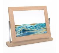 Coitak Moving sand art picture, dynamic sand picture, desktop mobile sand art for home and office decoration