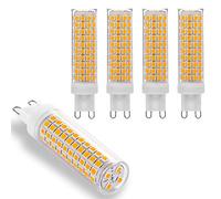 COITROZR G9 LED Bulbs, 12W 1200LM, Warm White 3000K, 5PCS