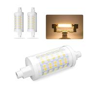 COITROZR R7S LED Bulb 78MM, 10W Non dimmable J78 Flood Light, Equivalent to 100W R7S Halogenlamp, 1000LM Linear LED Bulb, AC/DC 190-260V (Color : Warm white, Size : 2pcs)