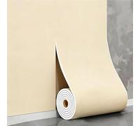 COITROZR Self Adhesive Thermal Insulation Wallpaper,5MM XPE Self Adhesive Thermal Insulation Wallpaper for Decorating Bedrooms, Living Rooms, Offices and Stick to Cover Bad Walls(Yellow,300X50X0.5CM)
