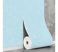COITROZR Self Adhesive Thermal Insulation Wallpaper,5MM XPE Self Adhesive Thermal Insulation Wallpaper for Decorating Bedrooms, Living Rooms, Offices and Stick to Cover Bad Walls(Blue,100X50X0.5CM)