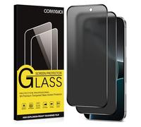 Coiwxmoi Privacy Matte Film for iPhone 16 Pro Max,Matte Tempered Glass Anti-Spy 9H Hardness HD Anti-Glare Anti-fingerprint Anti-Spy Bubble Free Glass Screen Protector Film 2 Pieces