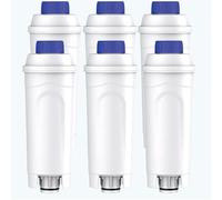 COJINLDFEI Replacement Water Filter Compatible with DeLonghi DLSC002, Water Filter Compatible with DeLonghi ECAM, ECAM, ETAM, EC, BCO, BC Series Coffee Maker, Soften Water 6 Pack