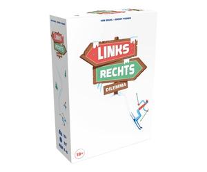 Cojones Production Asmodee, Left Right Dilemma, Party Game, Card Game, 3-6 Players, From 18+ Years, 30 Minutes, German