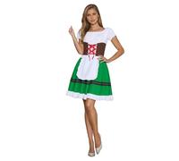 Cokbyavla 2 Piece Oktoberfest Halloween Costume for Carnival, Wommen Oktoberfest Costume Women's German Dirndl Dress German Beer Hall Costumes Women Ren Faire Women Short Gothic Victo M