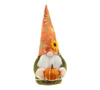 Cokbyavla and Whimsical ‘Adorable Pumpkin Dwarf’ Doll Decoration Enchanting Autumn Collect Succession Headless Horseman Ornament (Green, One Size)