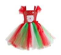 Cokbyavla Baby Christmas Outfit, Baby And Girl Christmas Dress My First Valentines Day Boy Outfit Toddler Santa Claus Costume Red White Striped Shirt Children'S Kid 4-5 Years