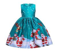 Cokbyavla Baby Girl Christmas Dress Smocked, Girls Christmas Sweater Personalized Baby 1St Romper Snow White Dwarf Costume Kids Dark Red Girl Outfit Gi Kid 6-7 Years