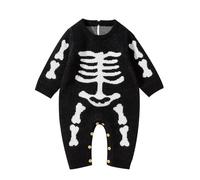 Cokbyavla Baby Jumpsuit Playsuit Bat Costume, Baby Halloween Pants Set pumpkin costume 3months Sweater Romper Boy Onepiece Toddler Ghost 5t Gir Infant 9-12 Months