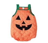 Cokbyavla Baby Pumpkin Print Jumpsuit, Halloween Sweaters For Girls Newborn Photography Prop Dinosaur Infant Costume Outfit I Love My Daddy Baby Girl Clothes Halloween Tod Toddler, 12-18 Months