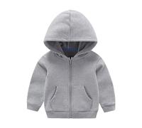 Cokbyavla Baby Unisex-Baby Sweatshirts, Toddler Girls Coat Navy Jacket Boys Toddler Baby Boys Sweatshirt Dinosaur Outerwear Fuzzy Ear Hooded Clothes Cloth To Keep War Kid 3-4 Years