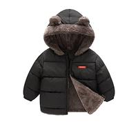 Cokbyavla Baby Unisex-Baby Sweatshirts, Toddler Girls Coat Navy Jacket Boys Toddler Baby Boys Sweatshirt Dinosaur Outerwear Fuzzy Ear Hooded Clothes Cloth To Keep War 12-18 Months