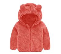 Cokbyavla Baby Unisex-Baby Sweatshirts, Toddler Girls Coat Navy Jacket Boys Toddler Baby Boys Sweatshirt Dinosaur Outerwear Fuzzy Ear Hooded Clothes Cloth To Keep War Kid 4-5 Years