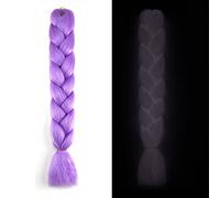 Cokbyavla Big Curly Wig for Women Color Dirty Fluorescent Braid Luminous Braid Big Silk High Braid Wig Temperature wig Hair Vie Eyelash (F, One Size)